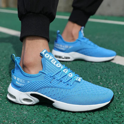 Chaussures d'été pour hommes maille chaussures de sport décontractées printemps été chaussures Tennis léger marche noir baskets 2025 article de vente chaude