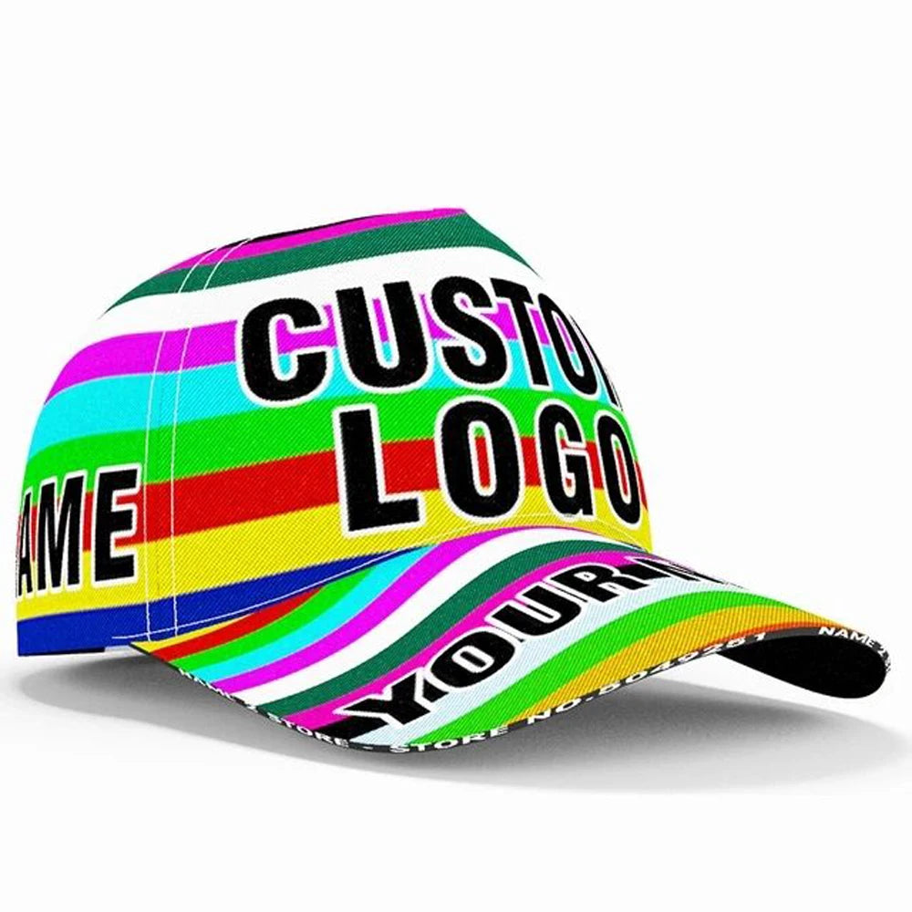 Haiti Free Custom College Name Number Team Logo Hat Hti Country Travel French Nation Haitian Republic Flag Baseball Cap