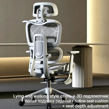 Carpeted Office Chairs Cheap Ergonomic Recliner Chairs Gaming Computer Wheels Free Shipping Adjustable Office Furniture