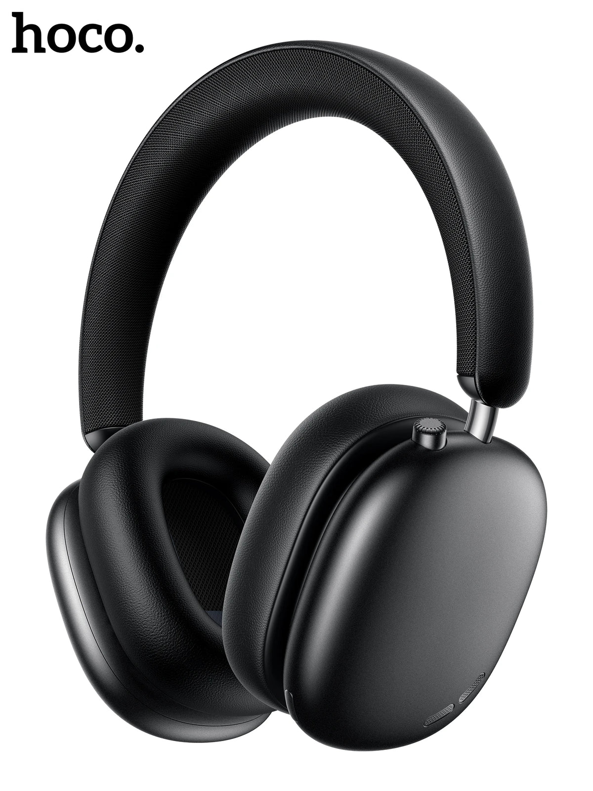 Casque sans fil HOCO W63 supra-auriculaire à réduction de bruit ANC avec fonction APP et micro pour appels téléphoniques iPhone Samsung