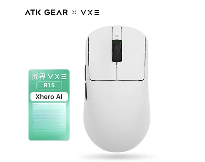 VXE Dragonfly R1 Wireless Lightweight Ergonomic Mouse PAW3395 Sensor Three-mode Gaming Mouse Low Latency PC Player Office Gift