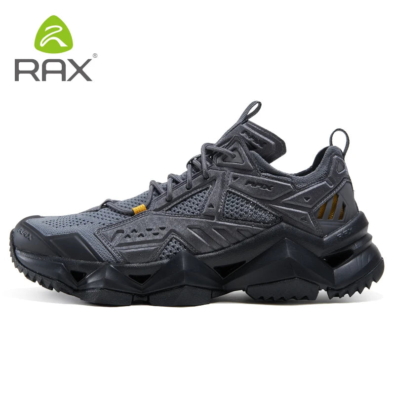 RAX chaussures de course hommes et femmes chaussures de Sport en plein Air respirant léger baskets Air Mesh supérieur anti-dérapant semelle extérieure en caoutchouc naturel