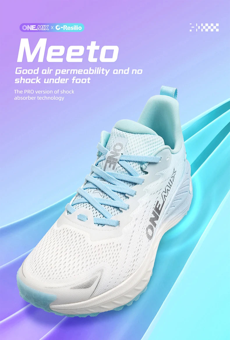 ONEMIX Scarpe da corsa casual Scarpe da jogging estive traspiranti Uomo Leggere Scarpe da palestra da donna Scarpe sportive ammortizzate da uomo per attività all'aperto