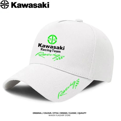 Kawasaki's best-selling duck bill hats, sun hats, competition caps, men's and women's extreme sports fighting baseball caps are