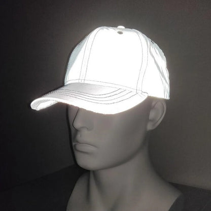 Japanese ins hats, reflective hip-hop baseball caps, men's and women's outdoor sun protection hats suitable for all seasons