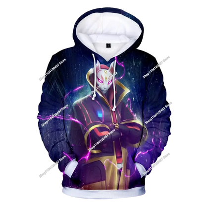 Boys and Girls Hoodies Fortnite Children's Pullover 3D Printed Hoodies Battle Royale Men's Hoodies Autumn Fashion Kids Clothing