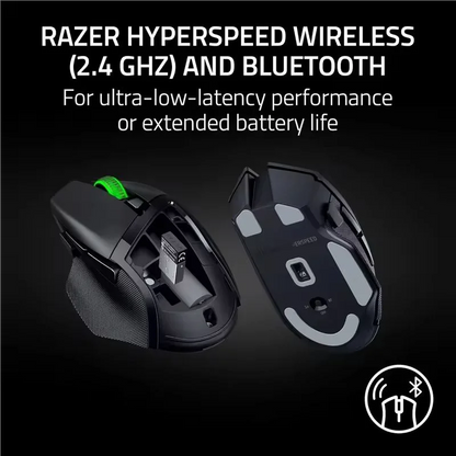 Original Razer Basilisk V3 X HyperSpeed Wireless Gaming Mouse 18K Optical Sensor Chroma RGB 2.4 GHz & Bluetooth Wireless Mice