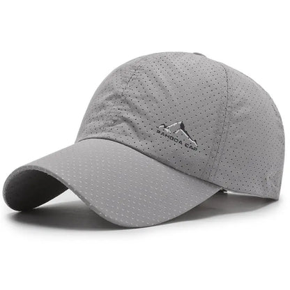 Ultra-Breathable Quick Dry Mesh Baseball Cap - Versatile Summer Sports Hat for Men & Women - Ideal for Outdoor Adventures