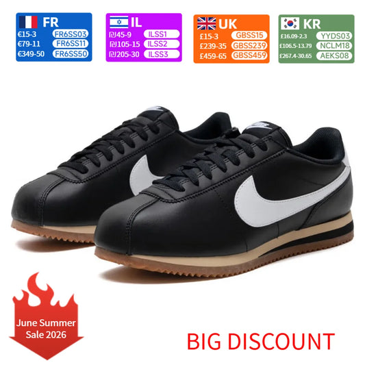 Nike Classic Cortez Sneakers – Retro-Klassiker, komfortable Dämpfung, leicht, strapazierfähig, für den Alltag geeignet – DM4044-002