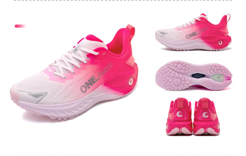 ONEMIX Scarpe da corsa casual Scarpe da jogging estive traspiranti Uomo Leggere Scarpe da palestra da donna Scarpe sportive ammortizzate da uomo per attività all'aperto