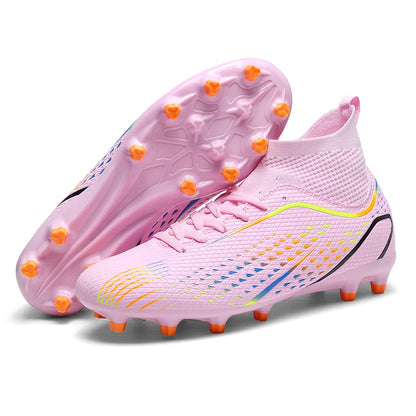 New Men Soccer Shoes Hot Sale High-quality Futsal Football Boots Unisex Cleats Ultralight Women Professional TF/FG Sneakers