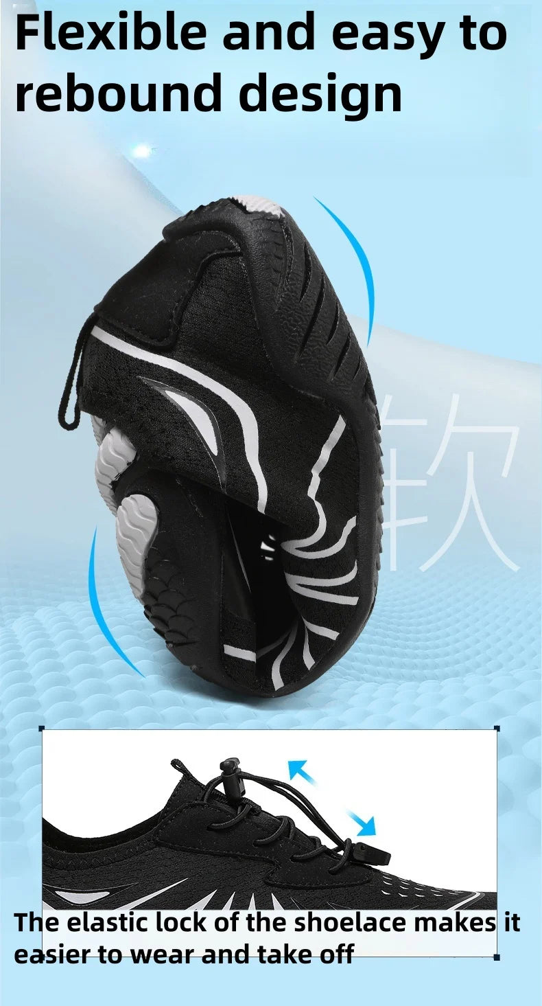 2025 new quick-drying non-slip water shoes for men and women couples, can be used for outdoor beach and indoor fitness