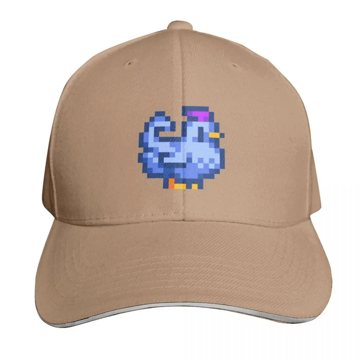 Stardew Valley Blue Chicken Baseball Cap Golf Hat derby hat Sun Hat For Children Military Tactical Cap Caps Male Women's