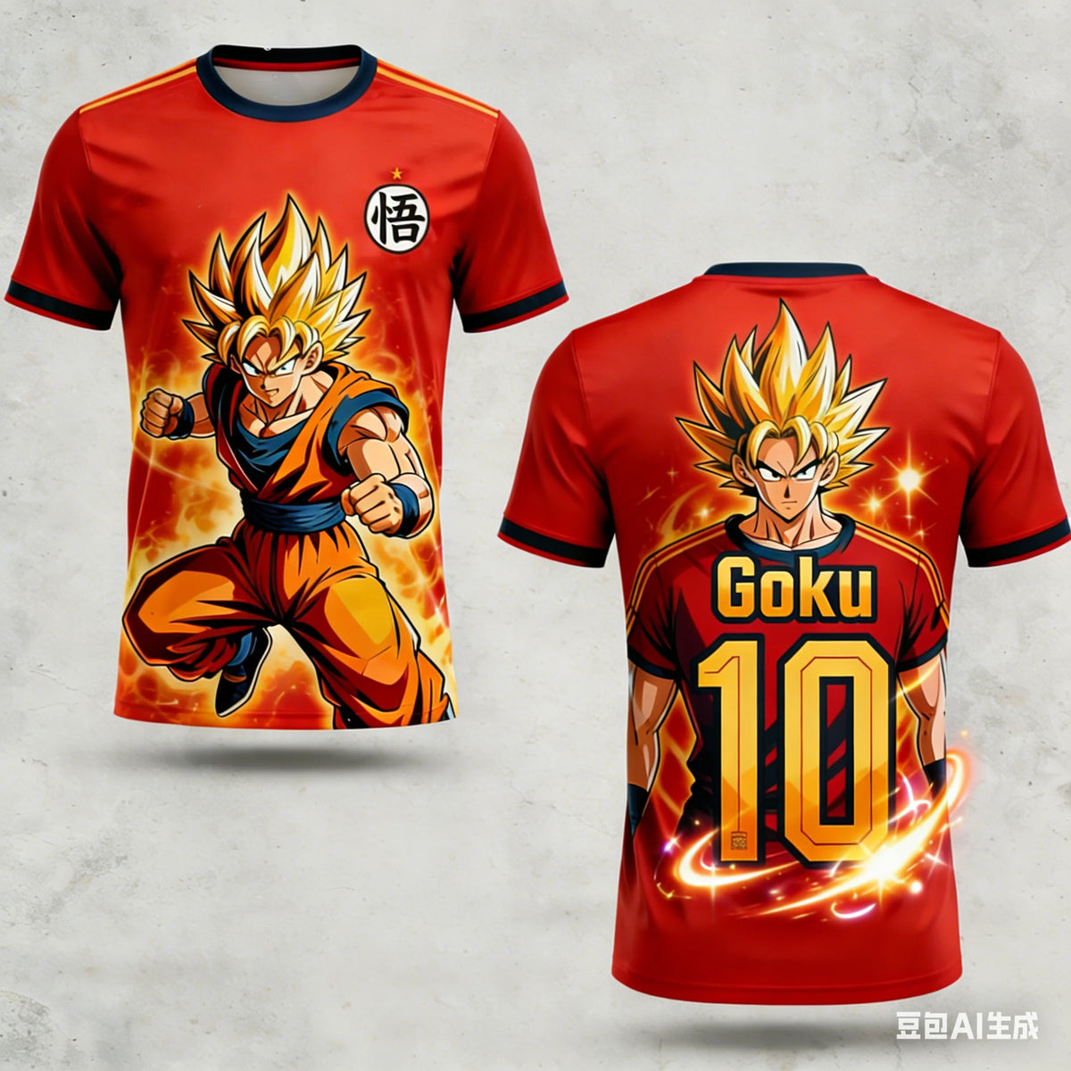 Summer Dragon Ball Retro Fitness T-shirt til mænd, oversized, 3D-trykt, kortærmet, familie, unisex, børnesports-T-shirt
