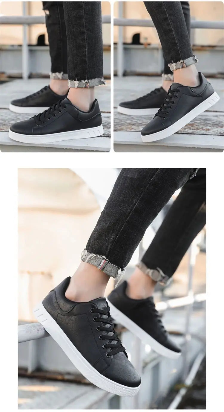 Pantofi pentru bărbați, model nou, pentru toate anotimpurile, la modă, versatili, cu talpă moale, albi, casual, respirabili, de vară, Zapatillas Hombre