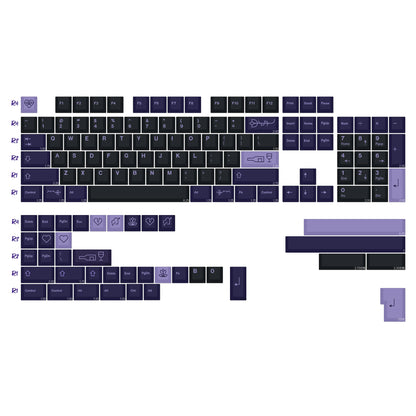 KBDiy GMK Red Dragon Keycaps PBT 143 Keys Set Retro Alice ISO Cherry Profile KeyCap For Custom DIY 60 Mechanical Keyboard Gaming