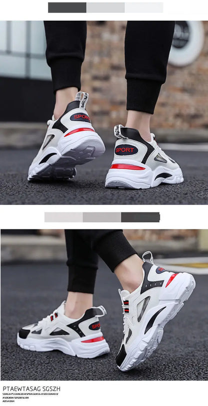 Nuove scarpe casual da uomo per l’outdoor, scarpe sportive alla moda, leggere, comode e traspiranti