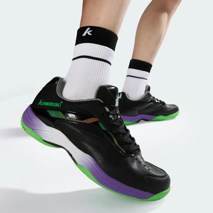 Kawasaki 2025 Sport Shoes For Women Man Trainers Professional Anti Twist Protection For Arch Sprain Badminton Shoes K4B50-C32011