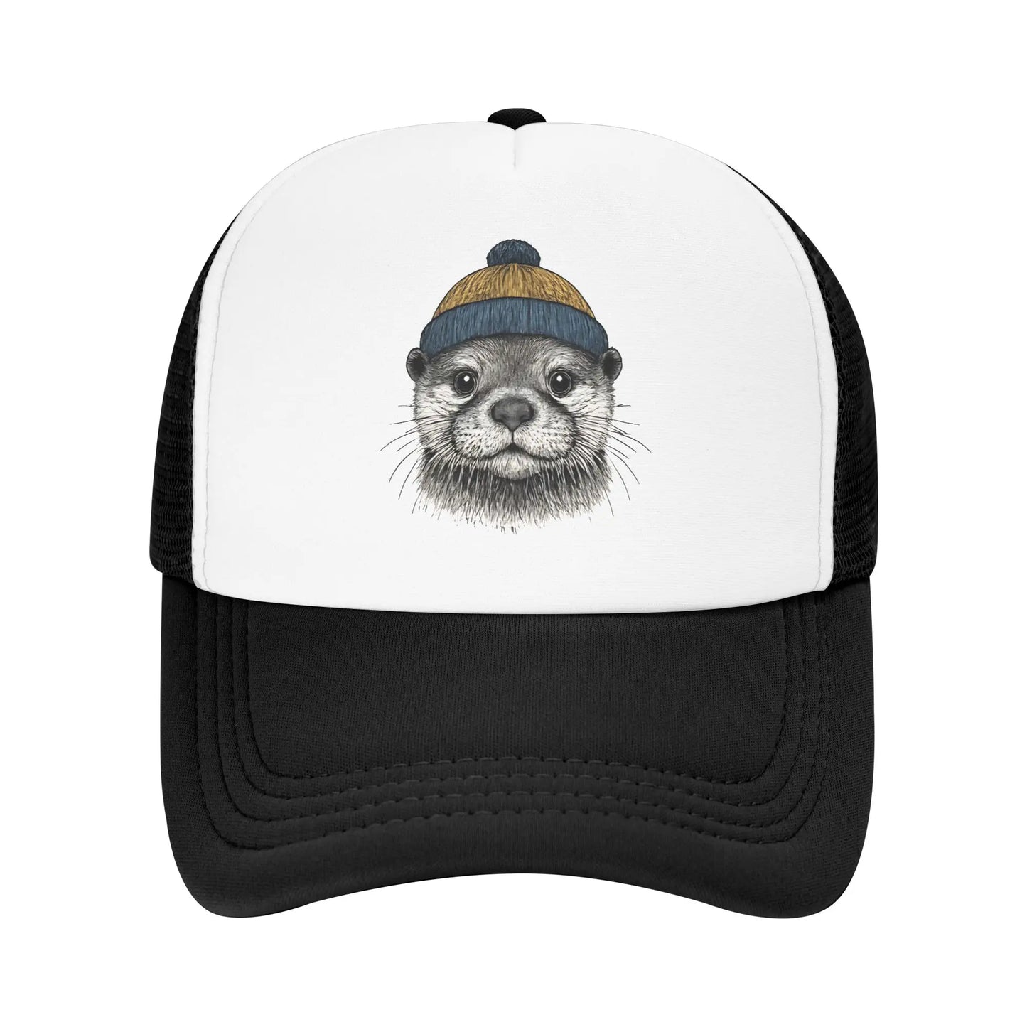 Unisex Steve Is Not Getting Smarter As He Gets Older Otter  Trucker Hats Mesh Baseball Cap Dad Hat  Adjustable Trucker Cap