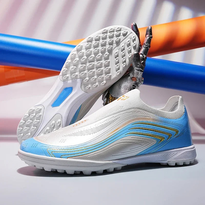 Nouvelles chaussures de football pour hommes, baskets de futsal très populaires, chaussures de football pour matchs sur gazon, entraînement, chaussures de football de haute qualité, crampons antidérapants, pour intérieur