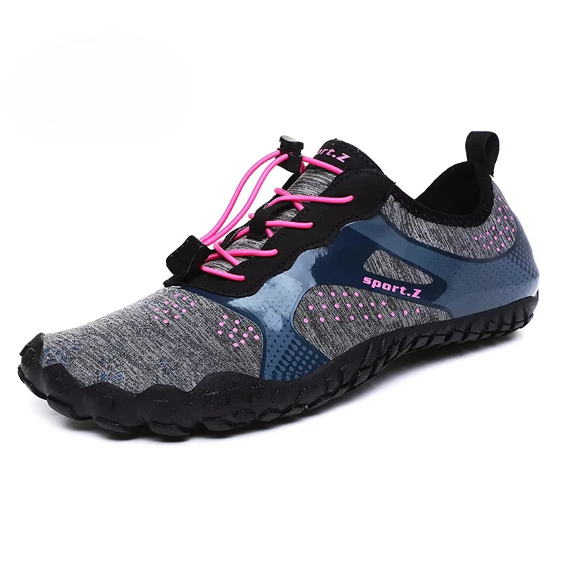 Men's Lightweight Refreshing Aqua Boots, Breathable Women's Outdoor Water Shoes, Anti-Slippery Wear-Resistant Sports Hiking Sneakers