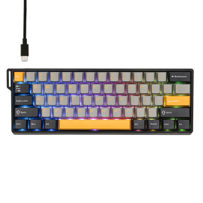 AULA WIN60 HE/WIN60 HE MAX 60% Tastiera meccanica cablata con struttura Tray-Mount hot-swap e switch magnetici Hall Effect