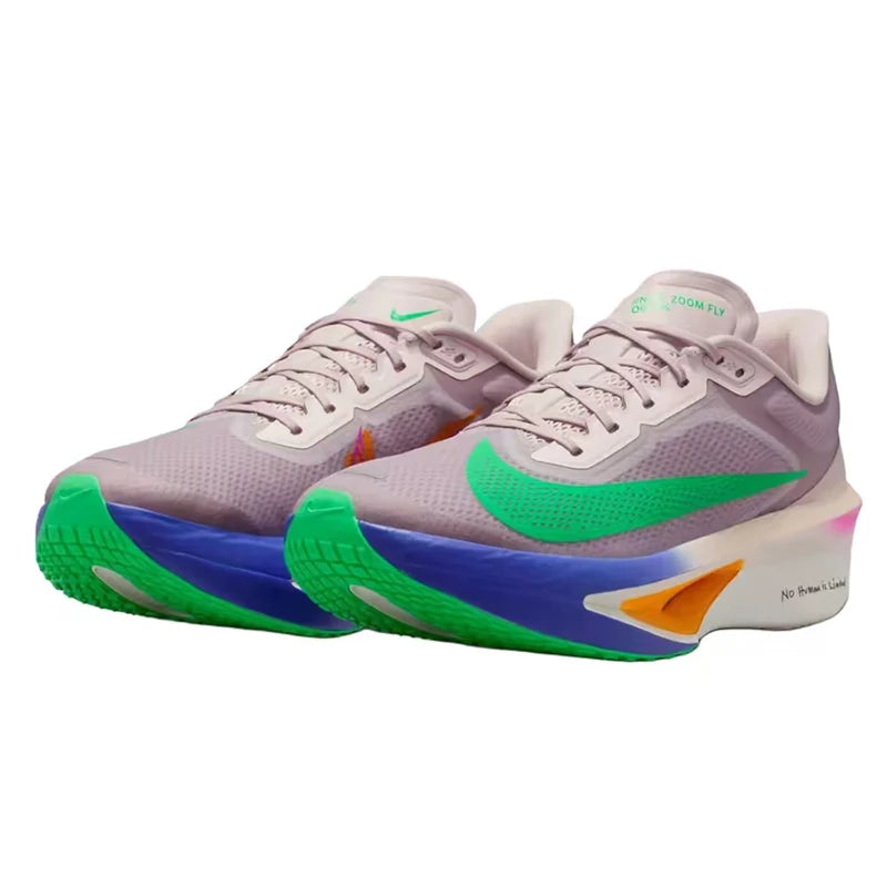 Nike Zoom Fly 6 Eliud Kipchoge: scarpe da corsa basse unisex comode, eleganti, alla moda e versatili, colore grigio-verde, modello HJ7038-600
