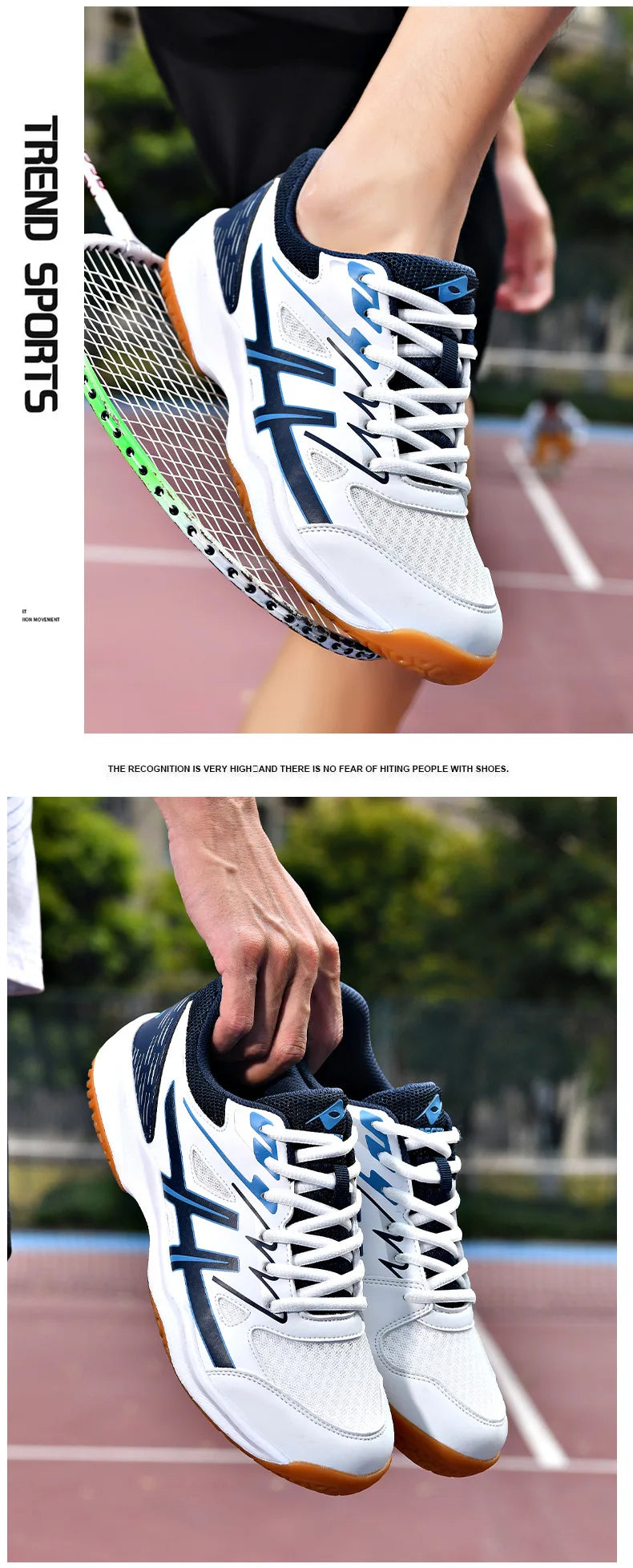 TaoBo New High Quality Men Badminton Shoes Size 36-45 Tennis Shoes Outdoor Sports Pro Handball Sneakers Men and Women