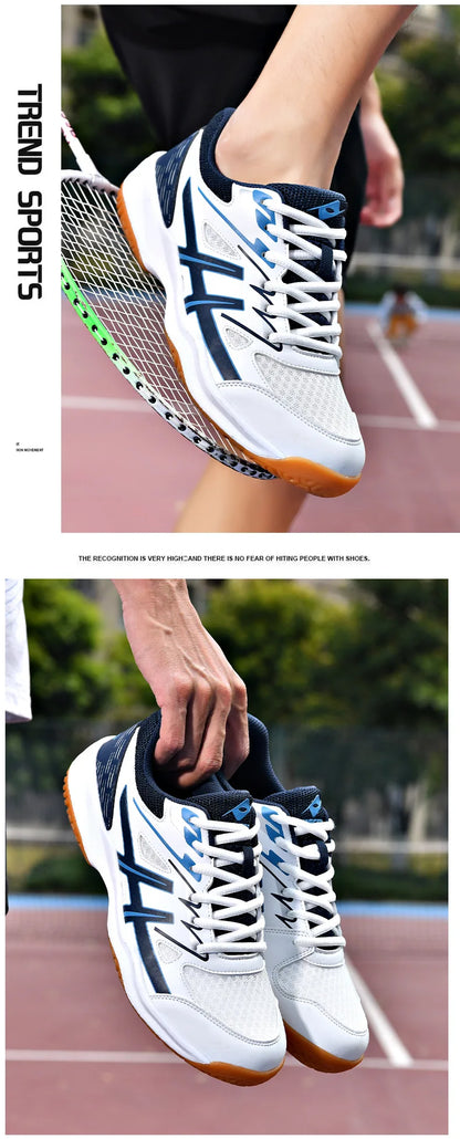 TaoBo New High Quality Men Badminton Shoes Size 36-45 Tennis Shoes Outdoor Sports Pro Handball Sneakers Men and Women