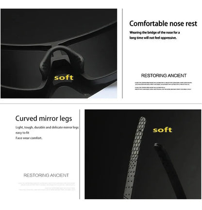 giant long-distance Cycling Glasses super light Men WomenAnti-Fog UV400 Protection MTB Bike Glasses Windproof Sports Eyewear