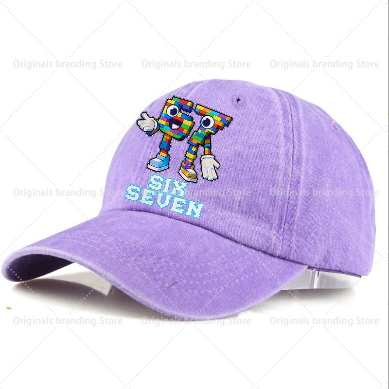 Steal A Brainrot 67 Children Baseball Cap Men Women Sun Hat New Adult Outdoor Sport Sunbonnet Retro Headgear Gift Hot Sales