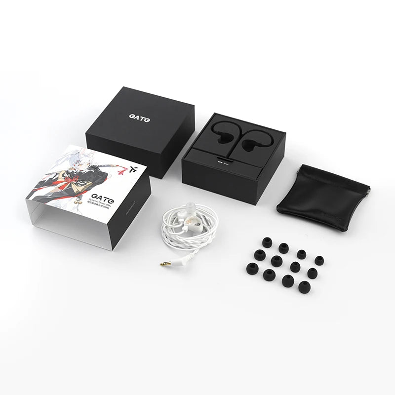 TRUTHEAR GATE Dynamic In-Ear Headphones Wired Earphones with 0.78 2-Pin Cable, HiFi Gaming Earbuds, High-Resolution Audio Monitor Earphones