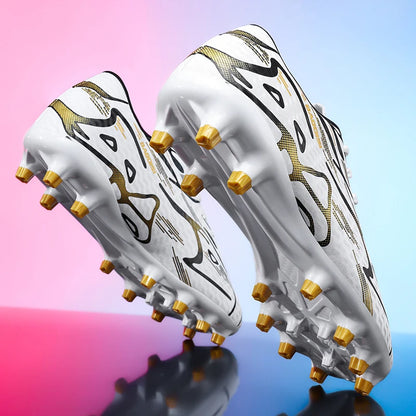 Nouveaux hommes chaussures de Football Sport formation bottes de Football doux ultraléger respirant professionnel baskets unisexe herbe crampons Match