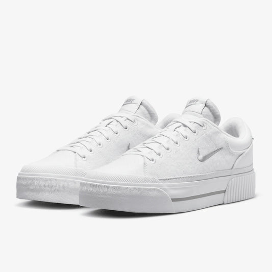 Oryginalne damskie buty skateboardowe Nike Legacy Lift na platformie FZ2606-100