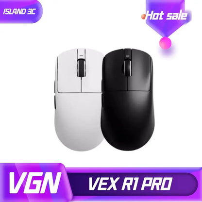 Mouse wireless VXE Dragonfly R1 Pro cu senzor Paw3395, Nordic 52840, 2khz, Smart Speed X, latență redusă, pentru birou, gamer și PC gaming