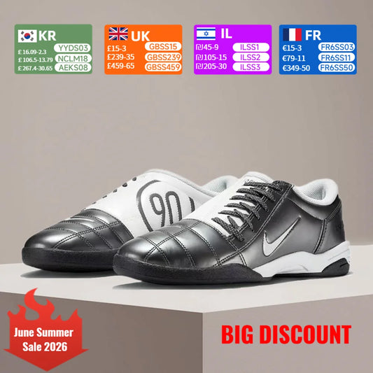 Nike Total 90 III Classic : baskets décontractées pour homme, confortables et résistantes, antidérapantes, élégantes et polyvalentes HQ2851-001