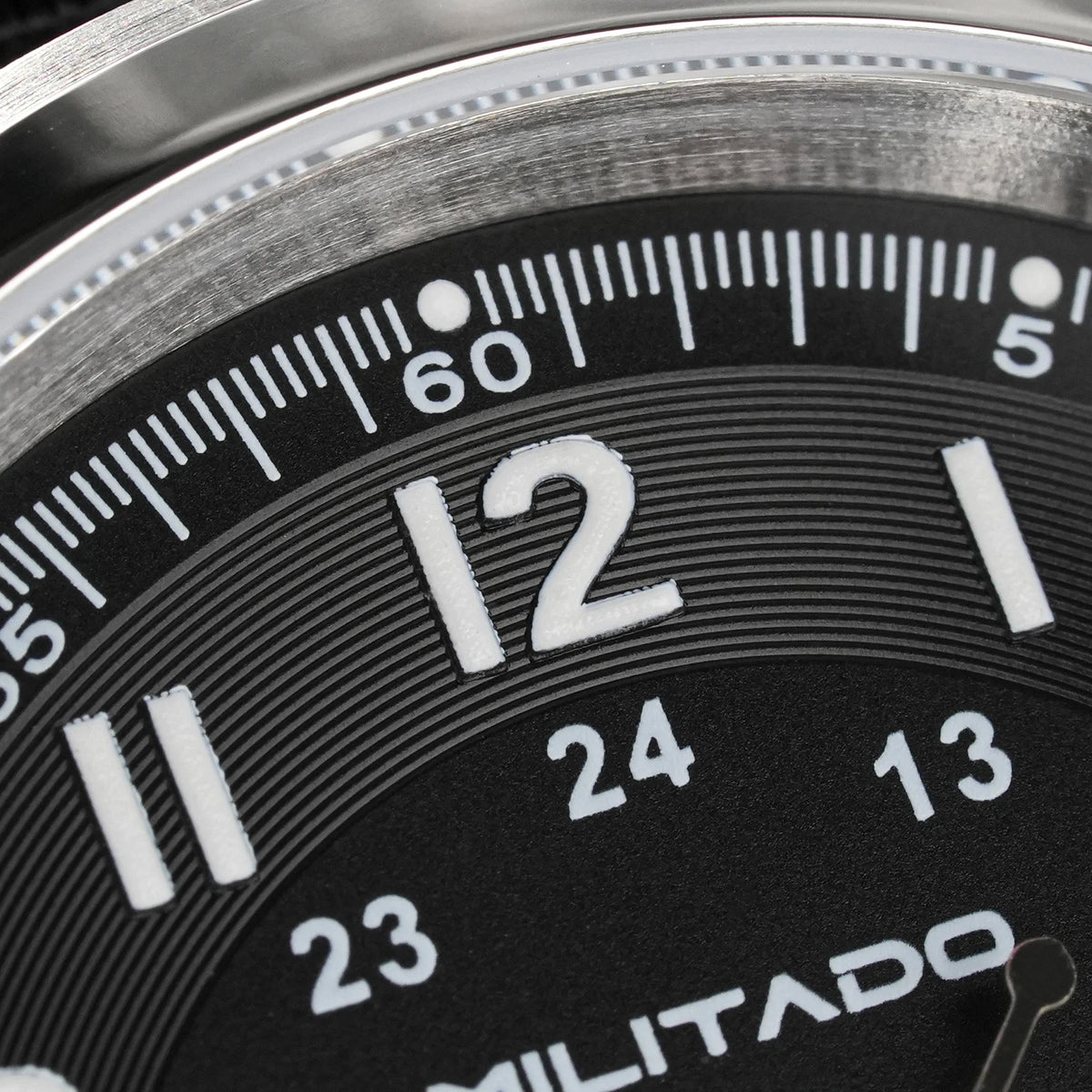 Militado ML08 Quartz Watch Ronda 515 Movement Domed Sapphire Wristwatch BGW9 Luminous 10Bar Waterproof 38mm Men Watches