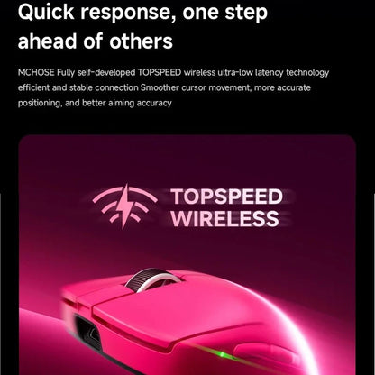 MCHOSE A7 V2 Ultra Pro Wireless Gaming Mouse 42000DPI PAW3950 8K