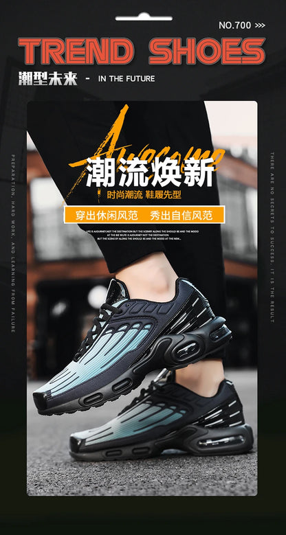 VIPOL High-quality sports, casual and trendy shoes, air-cushioned sports shoes, men's running shoes