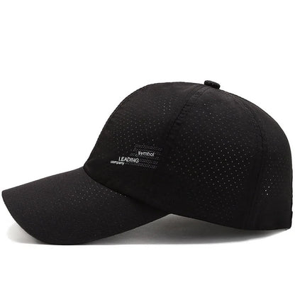 Summer Outdoor Sports Cap Golf Fishing Hat Quick Drying Sun Hat Adjustable Unisex Baseball Cap for Women Men