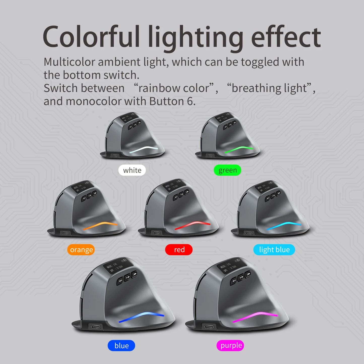 Lefon F33/F26C/F35B Trackball Mouse/Bluetooth Ergonomic Mouse 2.4G Wireless Rechargeable Rollerball Mice for PC Office Drawing