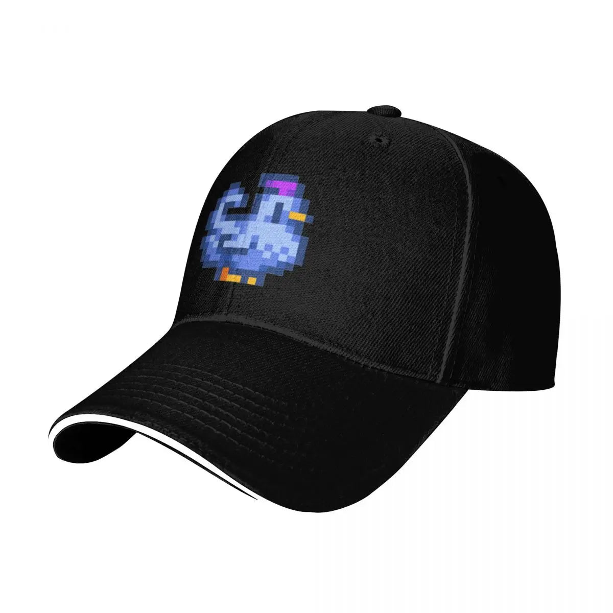 Stardew Valley Blue Chicken Baseball Cap Golf Hat derby hat Sun Hat For Children Military Tactical Cap Caps Male Women's