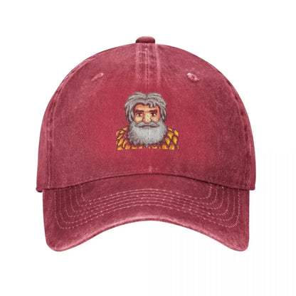 Stardew Valley Linus Baseball Cap Sunhat funny hat Kids Hat Hat Man Luxury Women's 2026 Men's