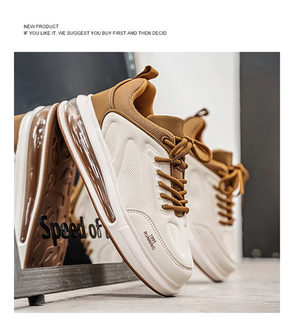 Men's Casual Sneakers, Luxury Trainer Shoes, Breathable Race Running Shoes, Fashion Loafers for Men.