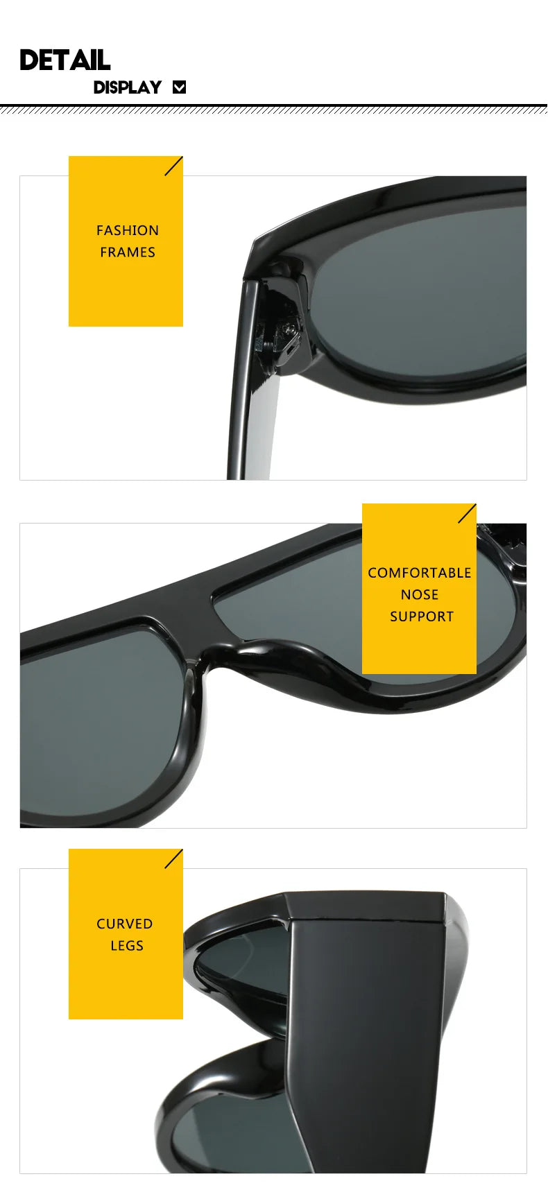 Luxury Pilot Oversized Sunglasses Women Brand Designer Big Frame Gradient Sun Glasses Fashion Goggle Shades Oculos De Sol