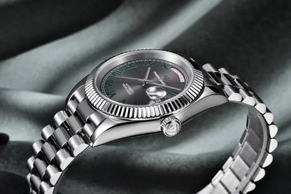 PAGANI DESIGN DD40 herenhorloge – Model in roségoud, luxe mechanisch polshorloge, automatisch uurwerk, saffierglas met antireflectiebehandeling, waterdicht