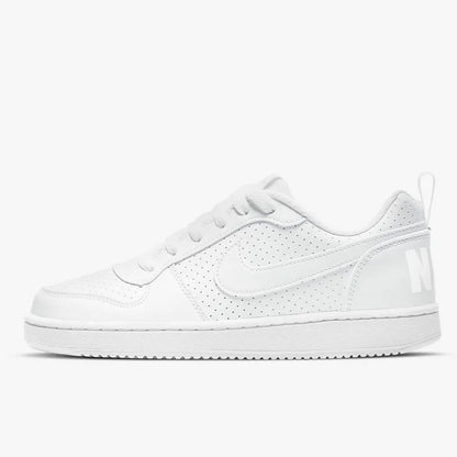 Nike Court Borough Retro versátiles informales antideslizantes transpirables equilibradas de corte bajo blancas Av3171-100