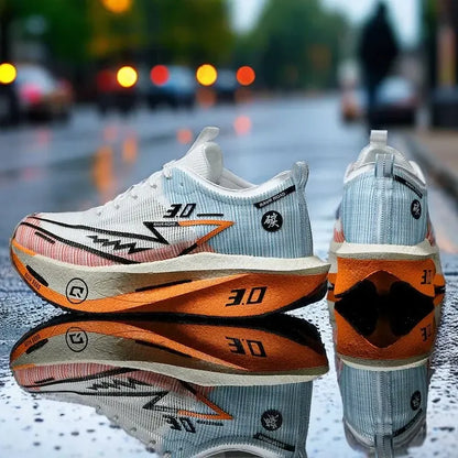 Running Shoes Speciality Carbon Board Marathon Men Sports Breathable Lightweight Women's Comfortable Athletic Nonskid Sneakers