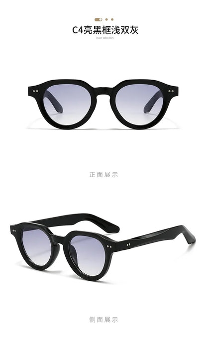 2025 Europe Designer Fashion Sunglasses Men Women Rives Sunset Casual Travel Sun Shades UV400 Suitable Oval Glasses
