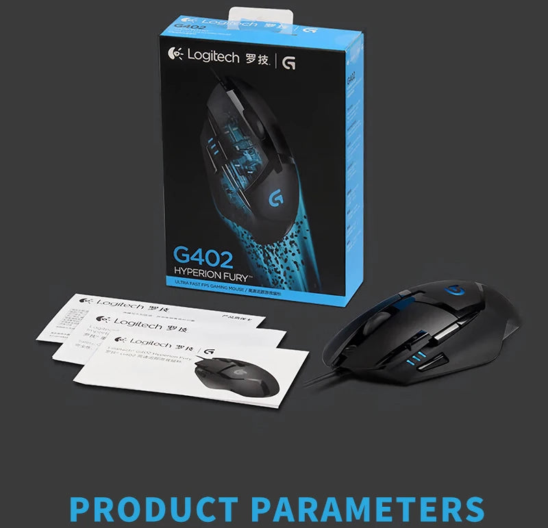 Logitech (G) G402 Gaming Mouse Wired Mouse E-sports Mechanical Macro Programming Mouse CSGO Chicken Dinner Computer Competitive